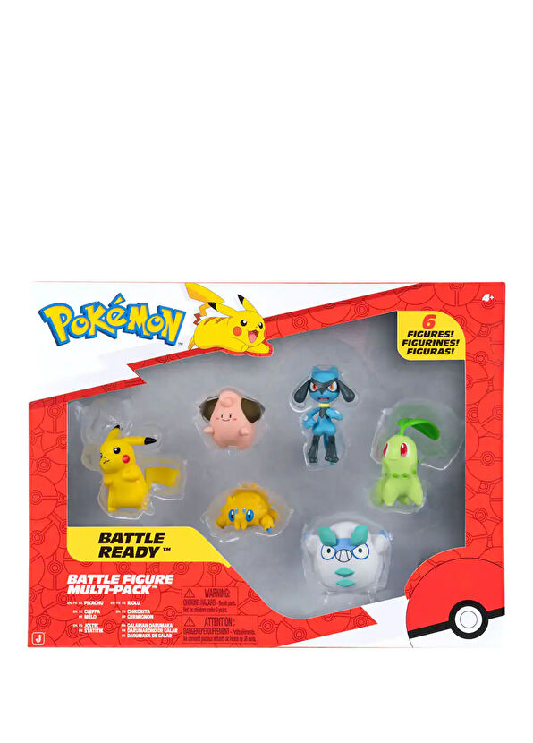 Pokémon Battle 6'lı Figür Oyuncak Seti PKW4099 - 2