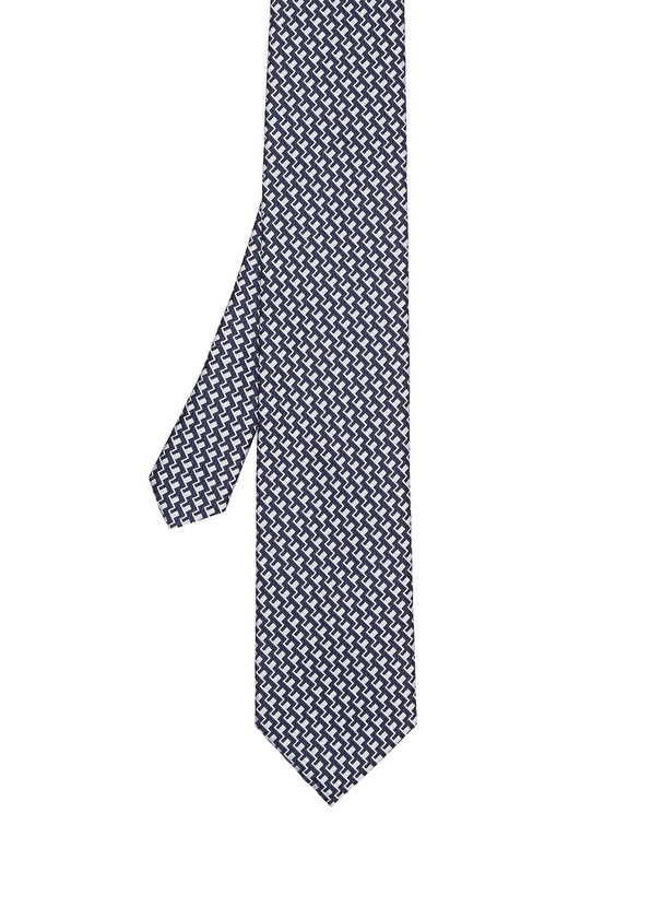 Beymen Club Grey Silk Tie - 1