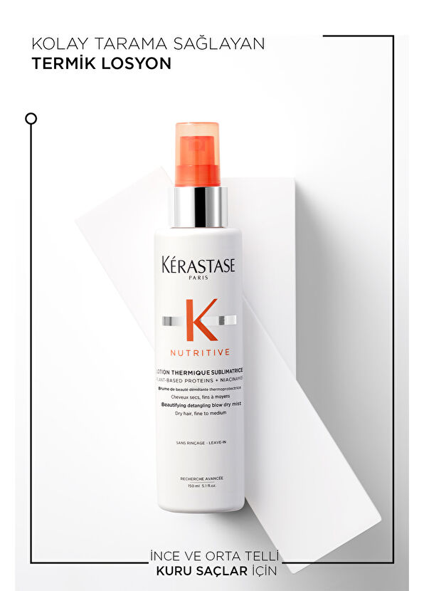 Kerastase Nutritive Lotion Thermique Kuru Saçlar İçin Kolay Tarama Sağlayan Termik Saç Losyonu 150 ml - 2