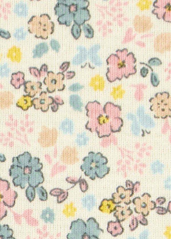 Carter's Layette Flower Print Baby Girl Set of 2 - 2