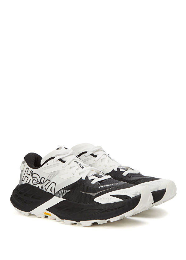 Hoka Speedgoat 7 Siyah Beyaz Kadın Sneaker - 2