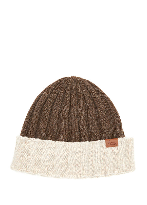 Beymen Club Kahverengi Kalın Ribli Erkek Yün Bere - 1