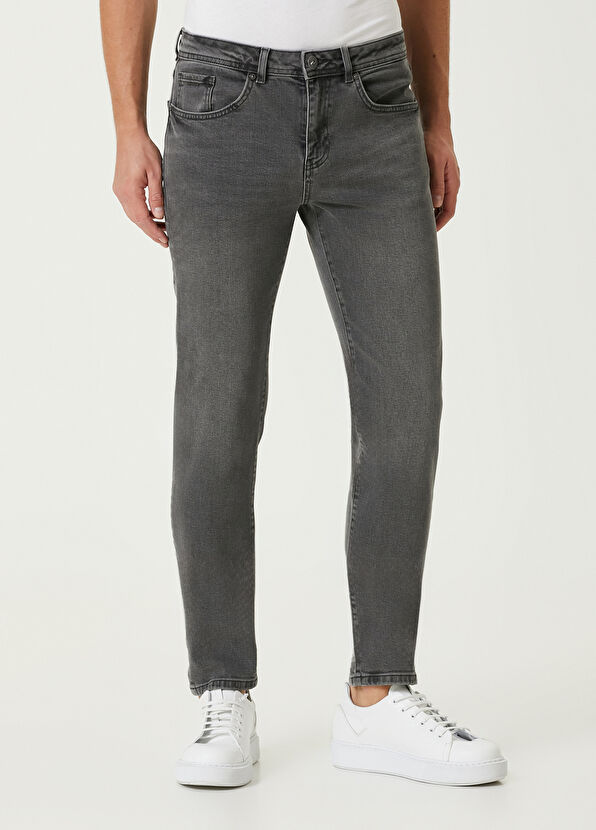 Beymen Club Slim Fit Anthracite Jeans - 2