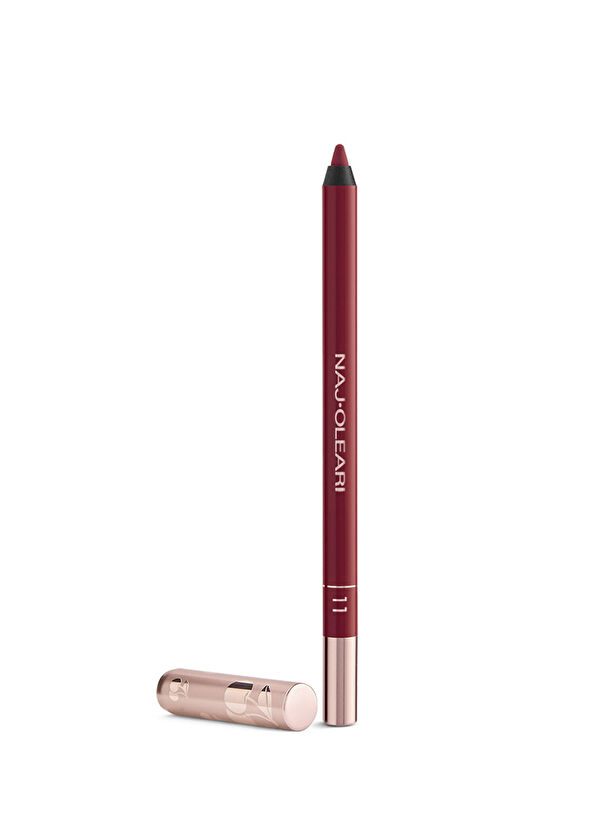Naj Oleari Perfect Trace Lip Pencil Deep Wine 10 Burgundy Lip Liner - 1