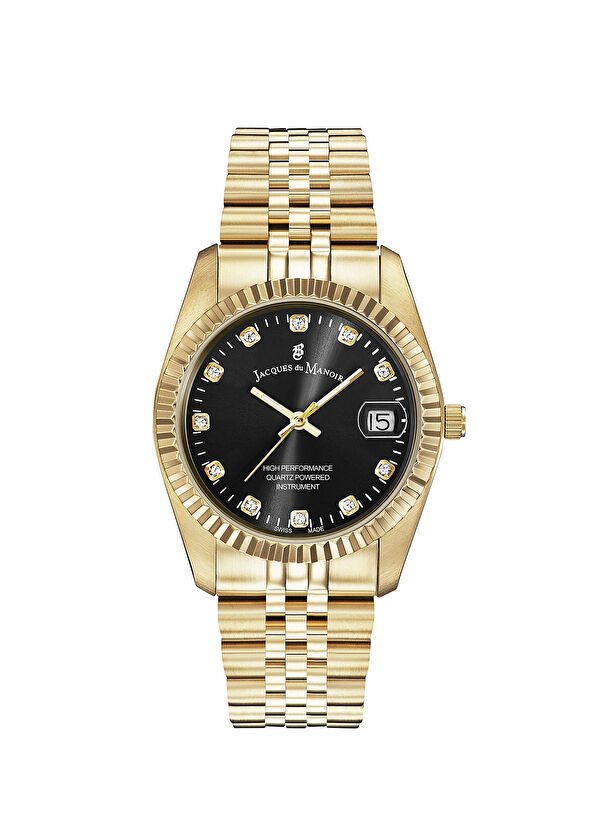 Jacques Du Manoir NRO 21 Altın Rengi Kadın Kol Saati - 1