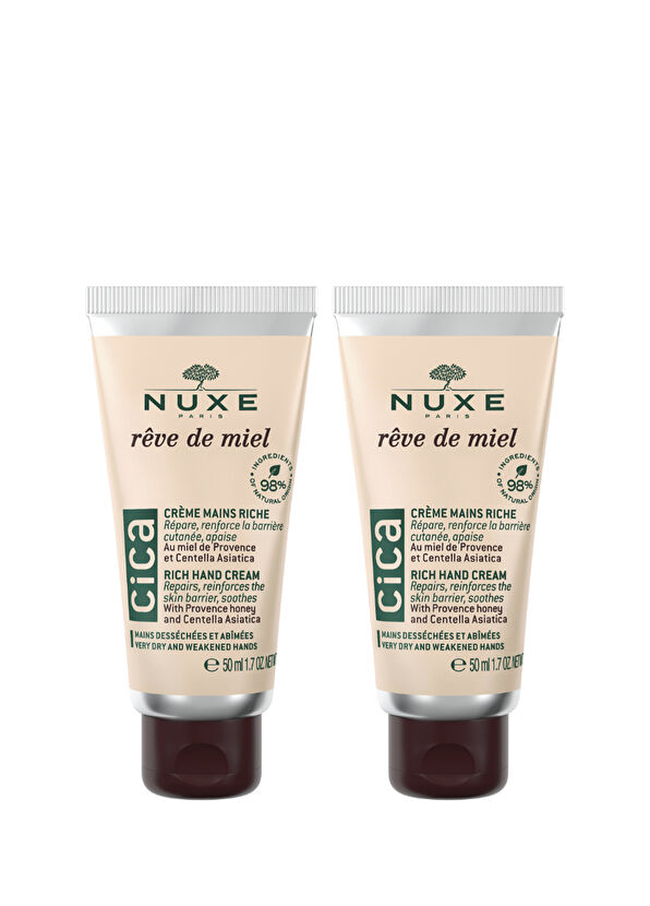 Nuxe Onarıcı Besleyici ve Koruyucu El ve Tırnak Bakım Kremi 2 x 50 ml - 1