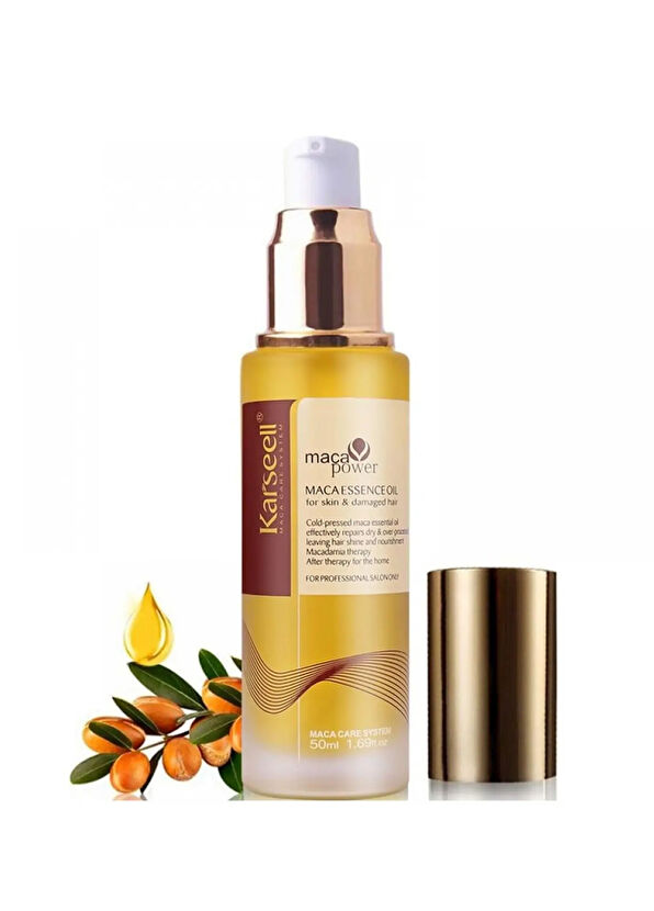Karseell Maca Power Maca Essence Argan Oil Yıpranmış Saçlar İçin Onarıcı Saç Yağı 50 ml - 2