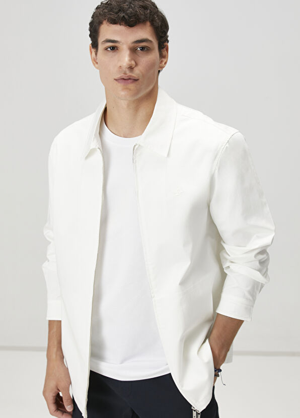 Beymen Club Kırık Beyaz Dış Gömlek - 1