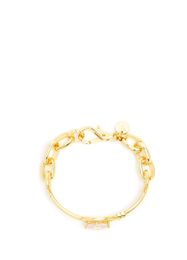 Beymen Club Gold Büyük Zirkon Taşlı Bileklik - 2