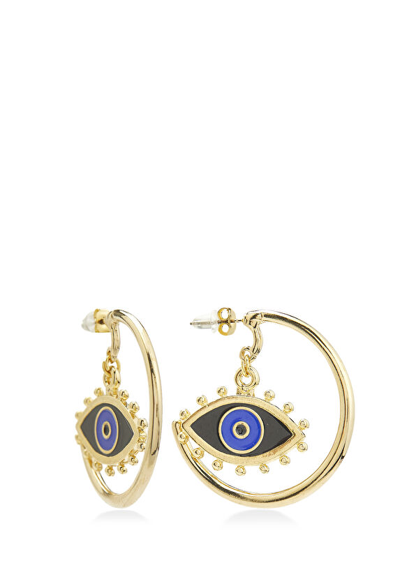 Beymen Club Göz Detaylı Kadın Küpe - 1