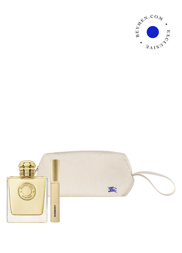 Burberry Goddess Eau de Parfum 100 ml + Beyond Volume Mascara 01 Intense Black + Bag Women's Perfume Set - 1