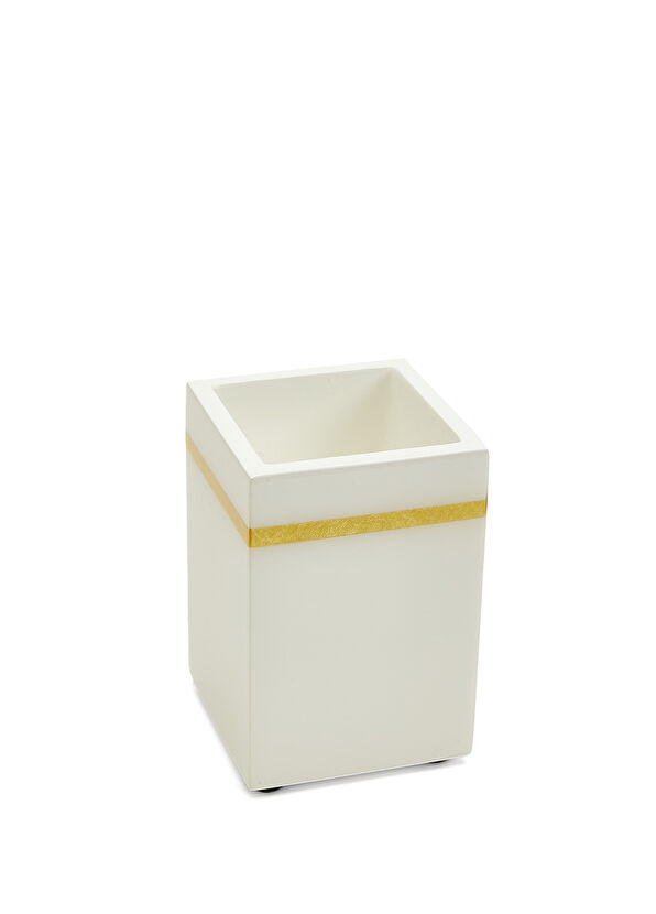 Pacific Connections White Gold Toothbrush Holder WhiteGold