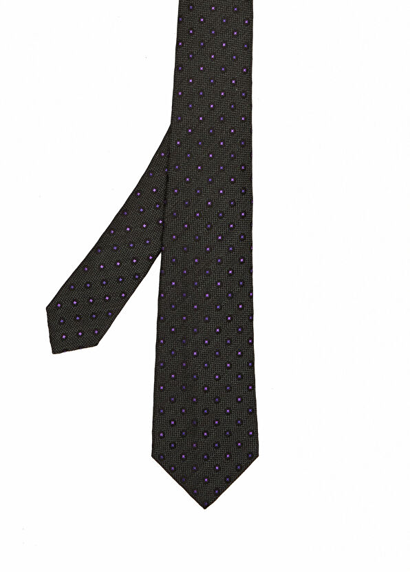 Kiton Siyah Yün Kravat - 1