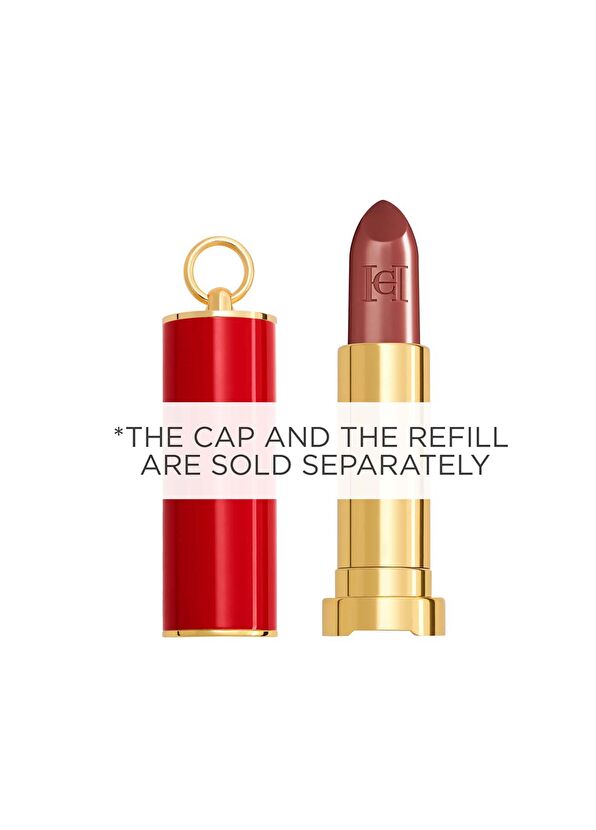Carolina Herrera Lipstick Cap Print Red Confide - 2