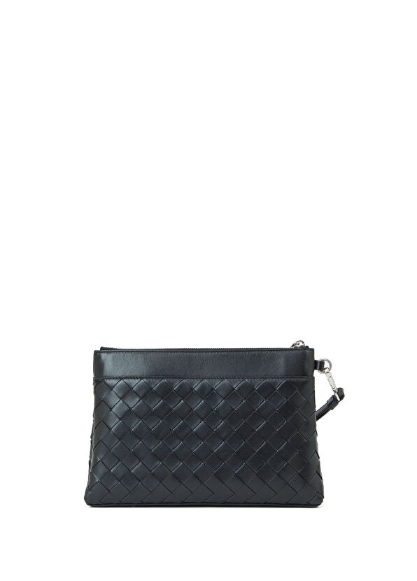 Siyah Erkek Deri El Portföyü - Görsel 5