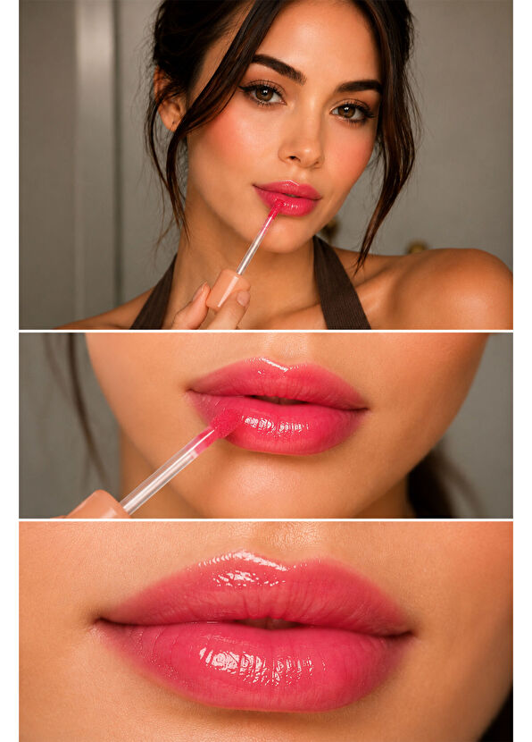 Dora Joy Joy Peptide SPF30 Lip Gloss 01 Cherry Veil Lip Gloss Dudak Parlatıcısı - 4