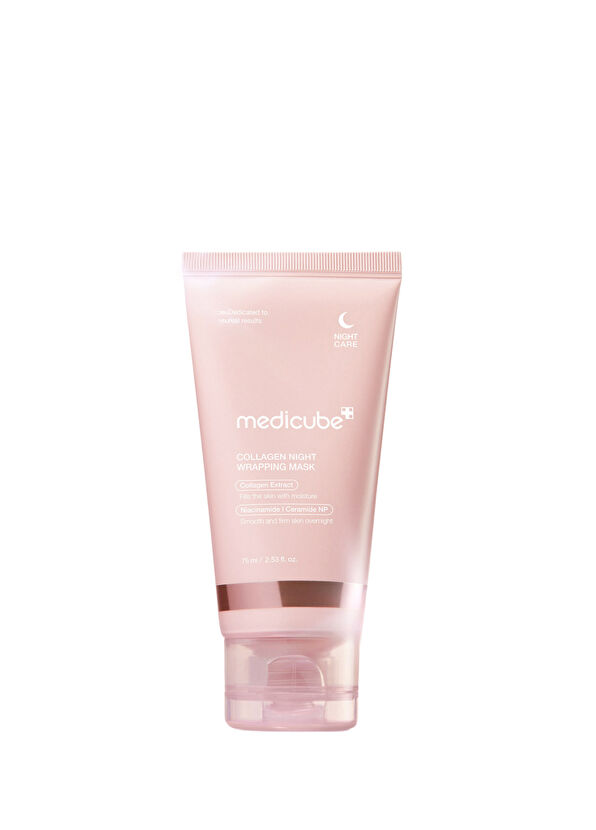 Medicube Collagen Night Wrapping Mask Besleyici ve Elastikiyet Koruyucu Kolajenli Soyulabilir Uyku Maskesi 75 ml - 1