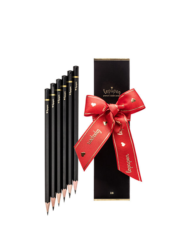 Lopapen 6'lı Siyah 2B Kurşun Kalem Seti - 1