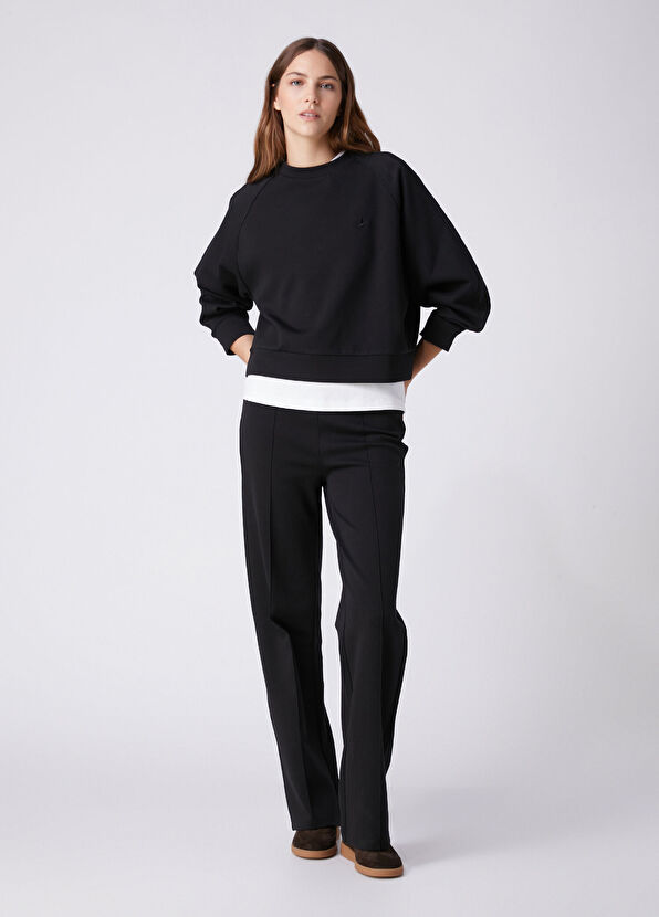 Beymen Club Black Piping Detailed Sweatshirt - 4