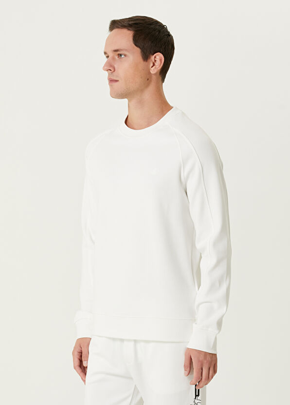 Beymen Club White Long Sleeve T-Shirt - 4