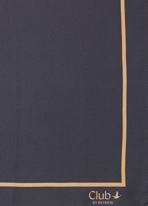 Beymen Club Lacivert İpek Poşet Mendil - 2