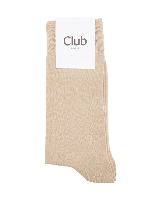 Beymen Club Beige Men's Bamboo Socks - 1