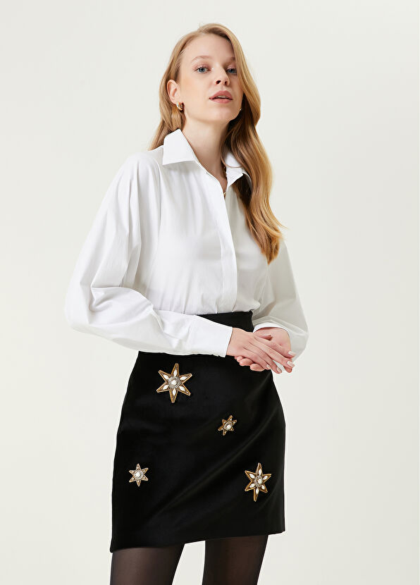 Beymen Club Beyaz Poplin Gömlek - 3