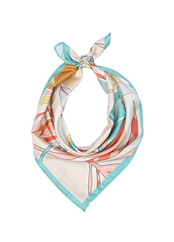Beymen Club Patterned Women's Satin Scarf - 2