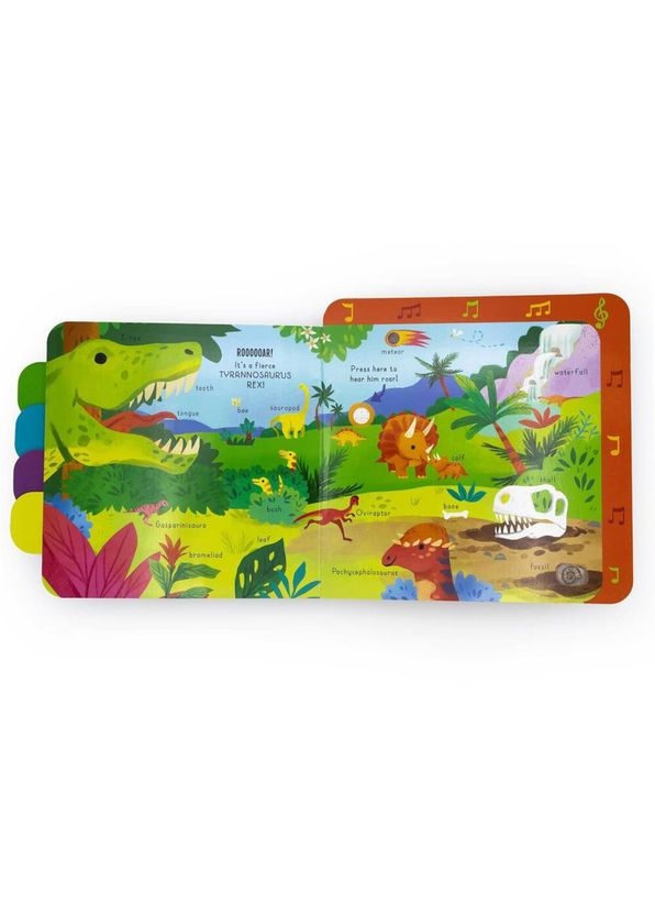 North Parade Publishing - Dinos Pull-Tab Sound Book Yabancı Dil Sesli ...