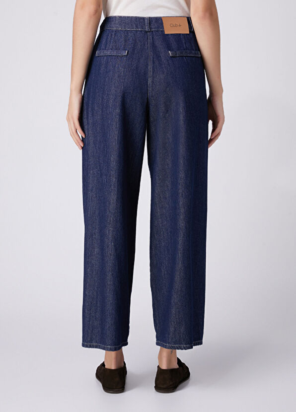 Beymen Club Indigo Geniş Slouchy Jean Pantolon - 4