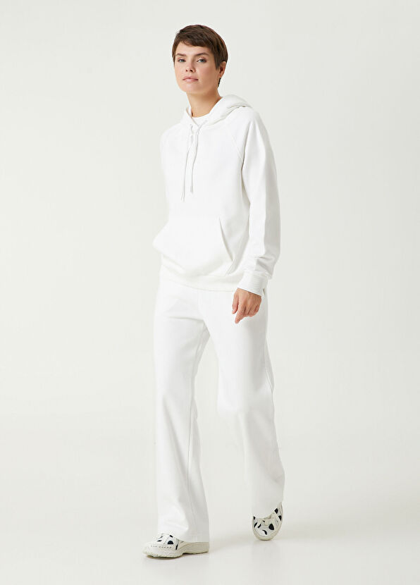 Academia Beyaz Jersey Pantolon - 1