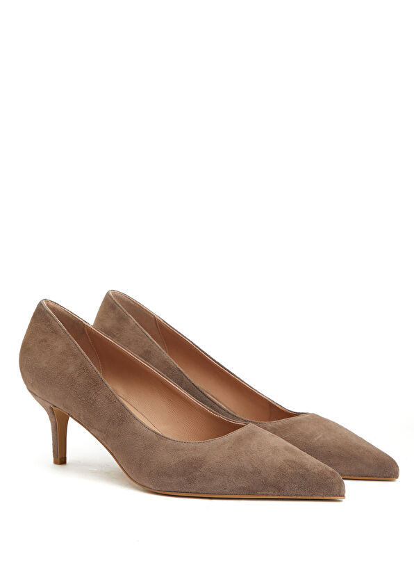 Beymen Club Taupe Leather Heels - 2
