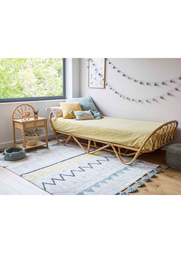 Lorena Canals Vintage Mavi Azteca Natural Çocuk Odası Halı 140x200 cm - 4
