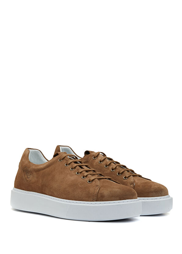 Beymen Club Taba Logolu Erkek Deri Sneaker - 2