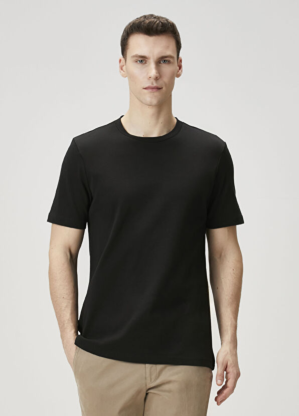 Beymen Club Regular Fit Siyah T-shirt - 1