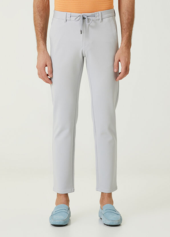 Beymen Club Buz Beli Kordonlu Örme Pantolon - 2