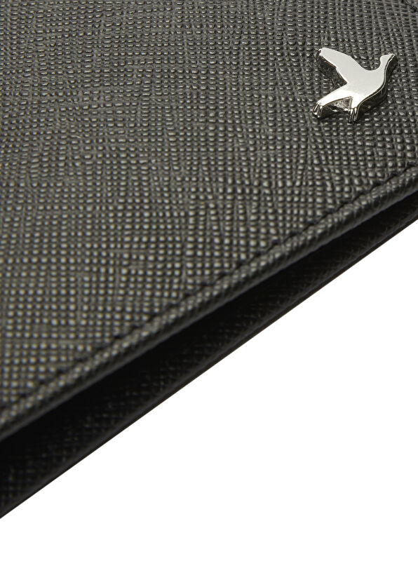 Beymen Club Black Men's Leather Wallet - 4