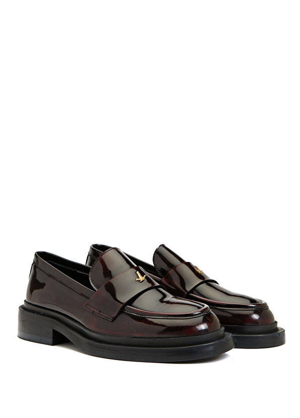 Beymen Club Bordo Kadın Deri Loafer - 2