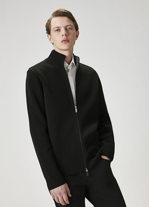 Beymen Club Siyah Triko Hırka - 1