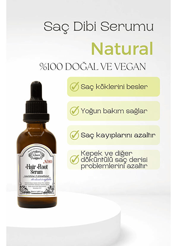 Rosece Besleyici ve Güçlendirici Saç Dibi Serumu 50 ml - 2