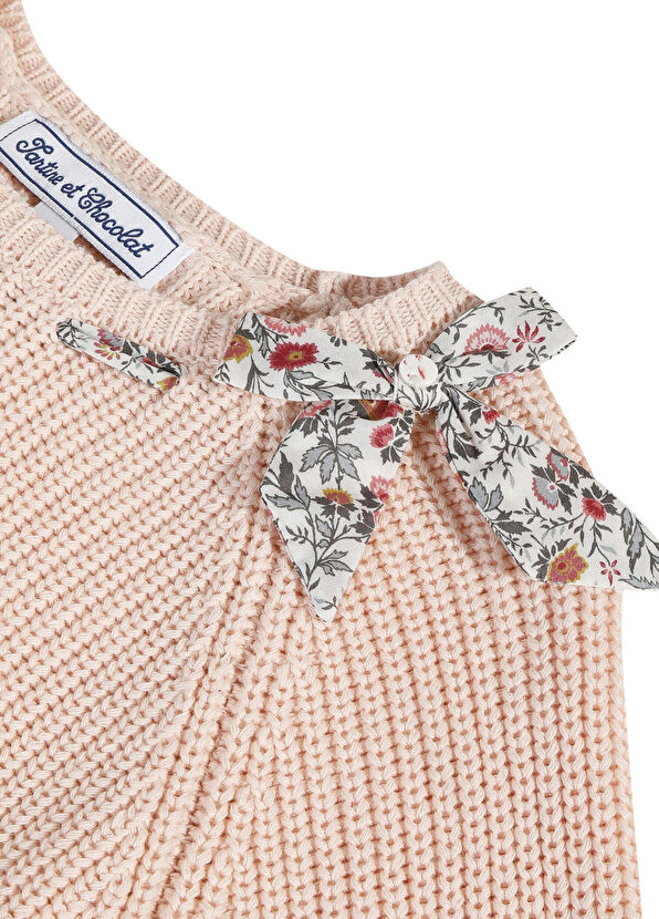 Tartine Et Chocolat Pink Girl's Knitwear Sweater - 2