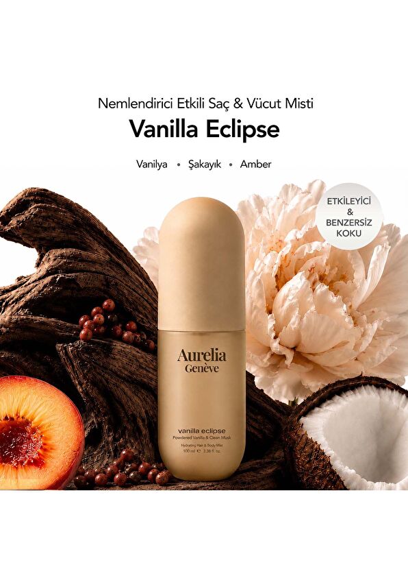 Aurelia Genève Hydrating Hair & Body Mist Vanilla Eclipse 100 ml - 2