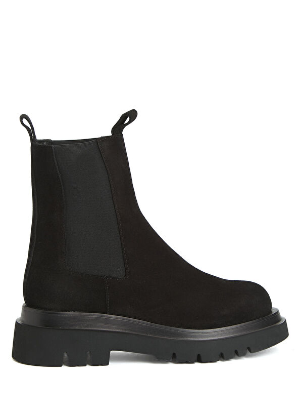 Siyah Kadın Süet Bot - Görsel 2