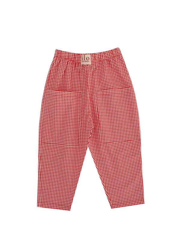 Ilo + Friends Barrel Checky Pants - 1