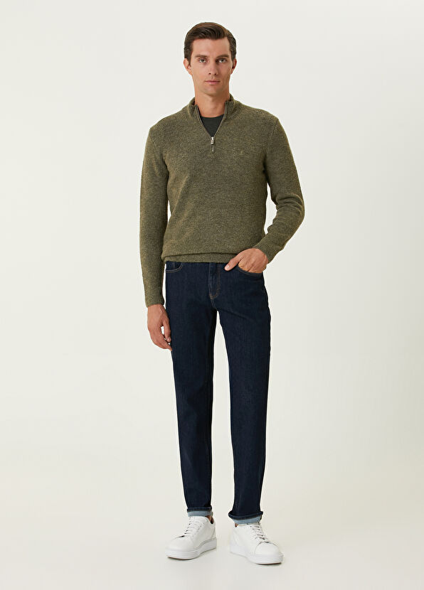 Beymen Club Khaki Logo T-Shirt - 3