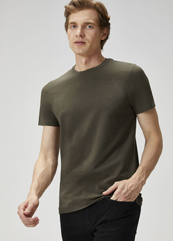 Beymen Club Regular Fit Haki T-shirt - 2