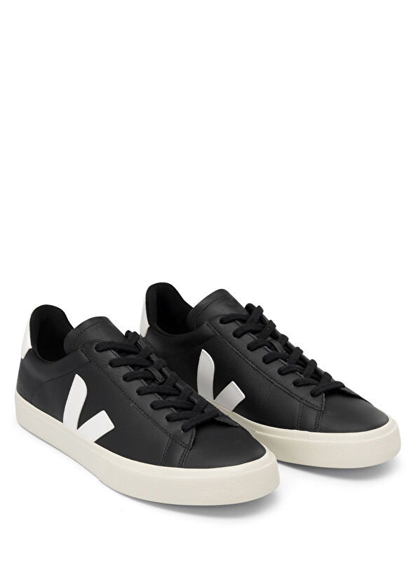 Campo Chromefree Siyah Kadın Deri Sneaker - Görsel 3