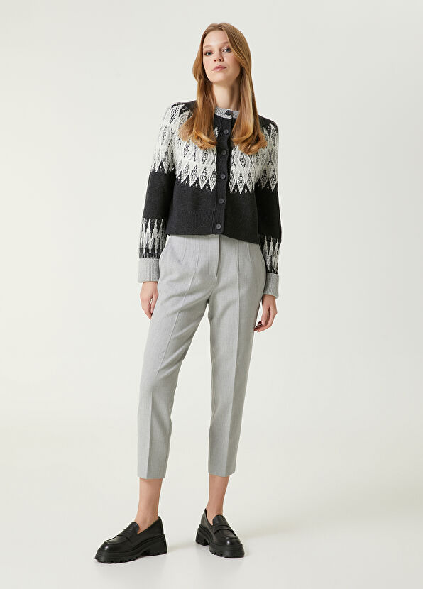 Beymen Club Grey Cigarette Pants - 1