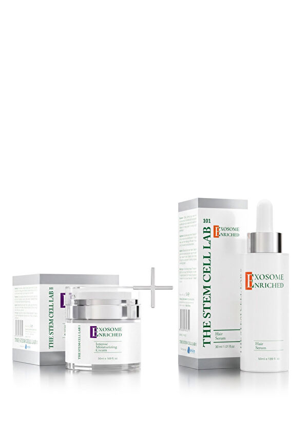 The Stem Cell Lab 101 Hair Saç Serumu 50 ml ve Intense Moisturizing Cream 50 ml - 1