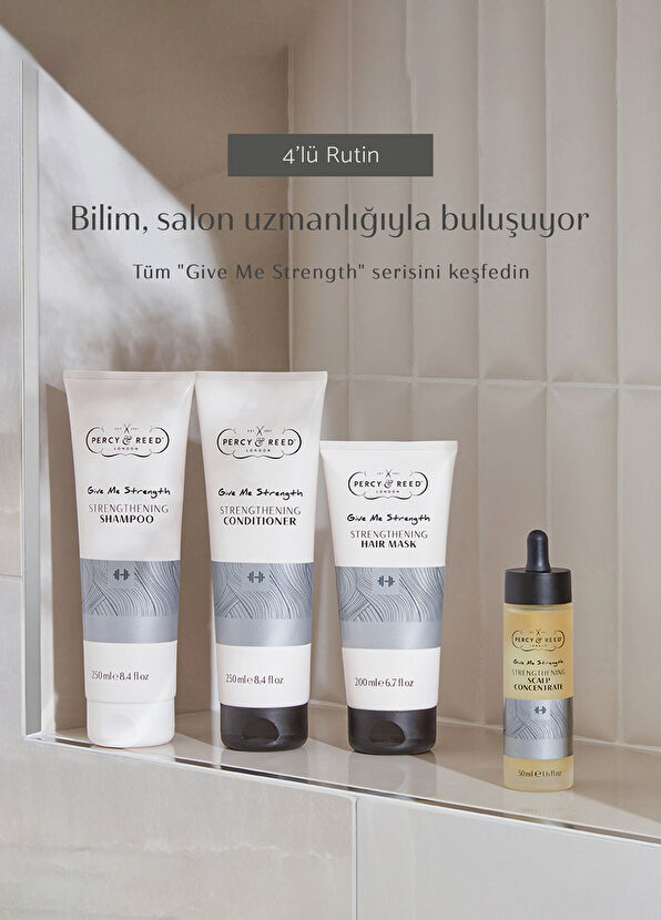Percy & Reed Give Me Strength Güçlendirici Saç ve Saç Derisi Bakım Seti - 2